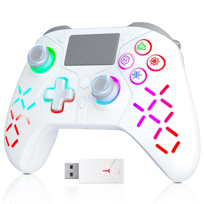 Wireless Controller For P5 With Dual Motor Sensor Touchpad  Ps3/Ps4/Pro/Slim/Ps5/Pc