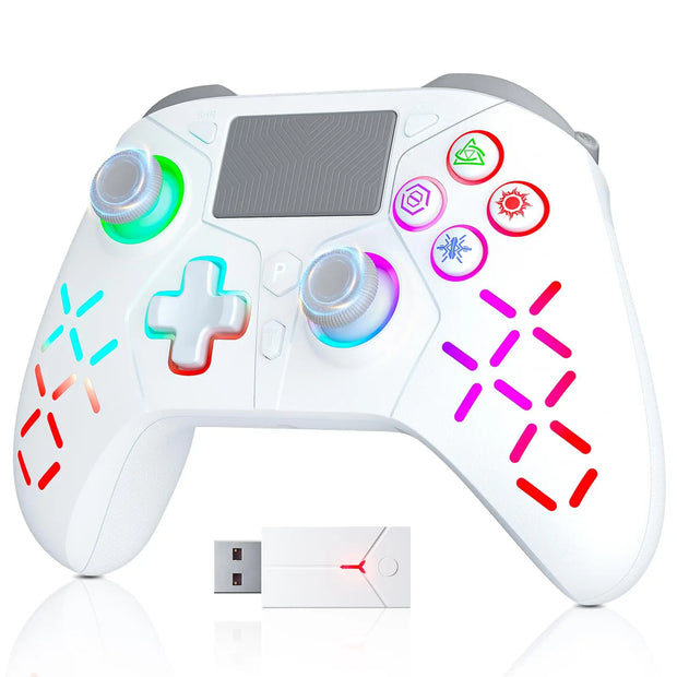 Wireless Controller For P5 With Dual Motor Sensor Touchpad  Ps3/Ps4/Pro/Slim/Ps5/Pc