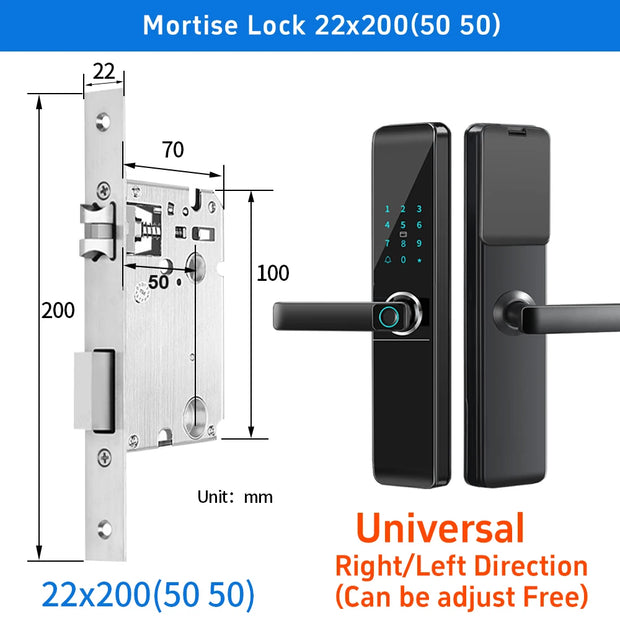 Classical Homelife Digital Electronic Smart Fingerprint Door Lock