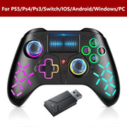 Wireless Controller For P5 With Dual Motor Sensor Touchpad  Ps3/Ps4/Pro/Slim/Ps5/Pc