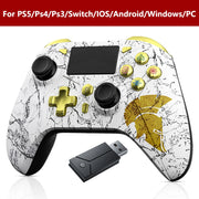 Wireless Controller For P5 With Dual Motor Sensor Touchpad  Ps3/Ps4/Pro/Slim/Ps5/Pc