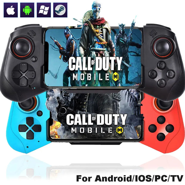 Mobile Phone Controller for iPhone/Android/Steam Wireless Gamepad Bluetooth