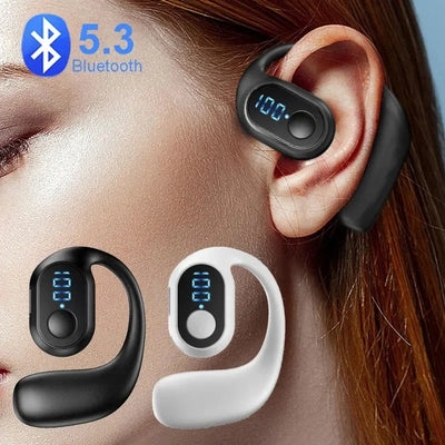 Bluetooth 5.3 Headphone TWS Wireless Ear Hook Waterproof Earphone