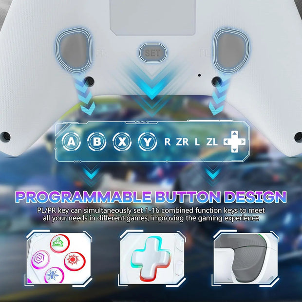 Wireless Controller For P5 With Dual Motor Sensor Touchpad  Ps3/Ps4/Pro/Slim/Ps5/Pc