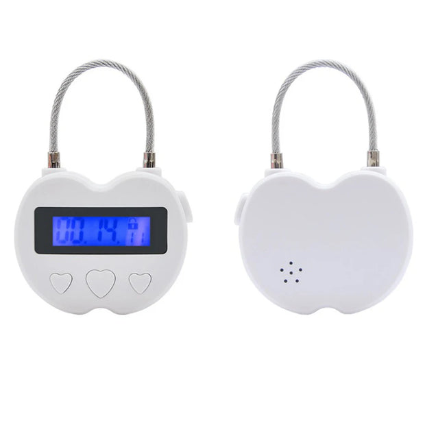 Smart Lcd Rechargeable Temporary Waterproof Electronic USB Timer Padlock