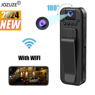 Portable, infrared night vision, and perfect for on-the-go recording Mini camera