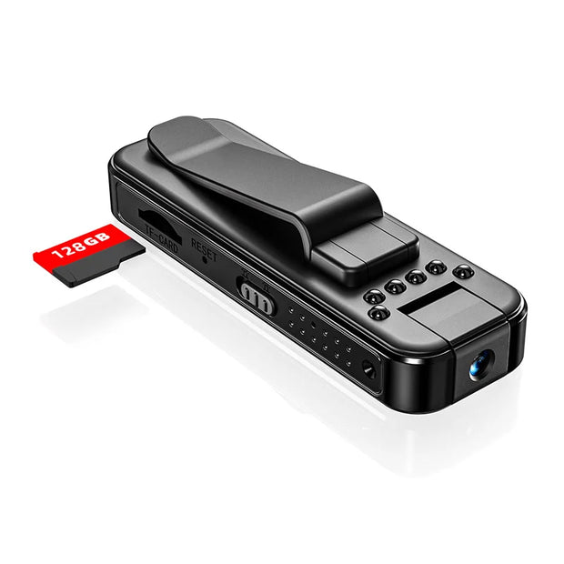 Portable, infrared night vision, and perfect for on-the-go recording Mini camera