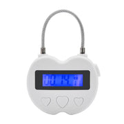 Smart Lcd Rechargeable Temporary Waterproof Electronic USB Timer Padlock