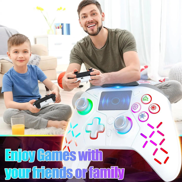 Wireless Controller For P5 With Dual Motor Sensor Touchpad  Ps3/Ps4/Pro/Slim/Ps5/Pc