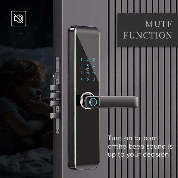 Classical Homelife Digital Electronic Smart Fingerprint Door Lock