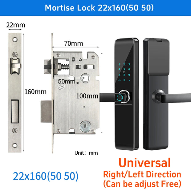 Classical Homelife Digital Electronic Smart Fingerprint Door Lock