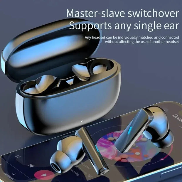 Earbuds True Wireless Earphone Noise Cancelling Update Bluetooth 5.3 Headset