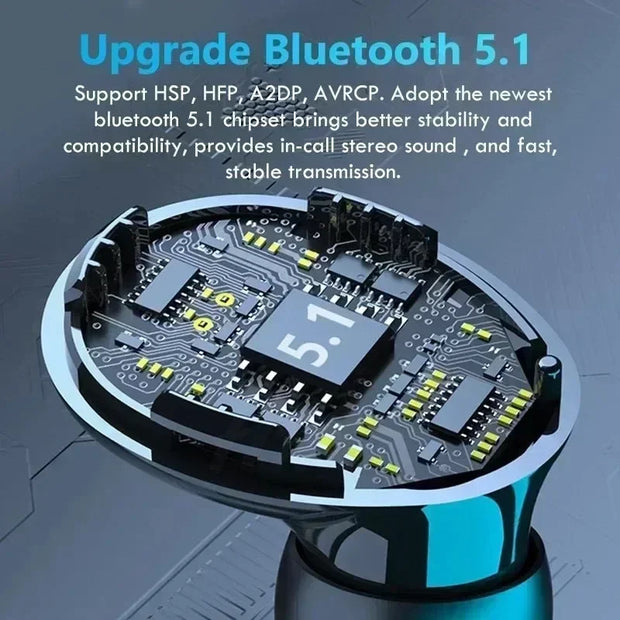 M10 Wireless Headphone Bluetooth Earphones Waterproof Earpieces