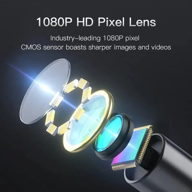 Industrial Endoscope Camera 4.3inch IPS Screen IP67 Waterproof HD1080P