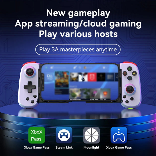 Mobile Game Controller for Android IOS  Wireless Gamepad for Xbox Cloud Gaming PS