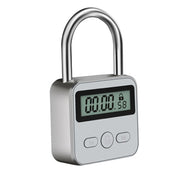 Smart Display Waterproof USB Rechargeable Travel Electronic Temporary Timer Padlock