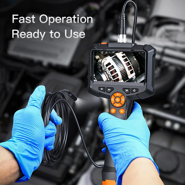 Industrial Endoscope Camera 4.3inch IPS Screen IP67 Waterproof HD1080P