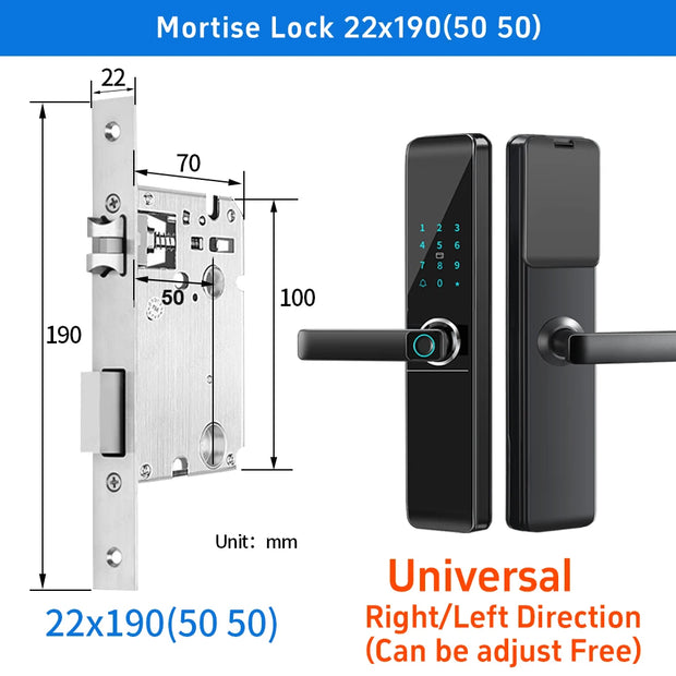 Classical Homelife Digital Electronic Smart Fingerprint Door Lock