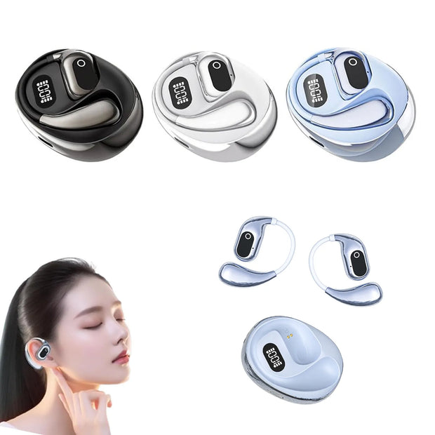 Wireless Waterproof Earbuds, New 50H Bluetooth 5.4 Headphones Sport, HiFi Stereo Sound