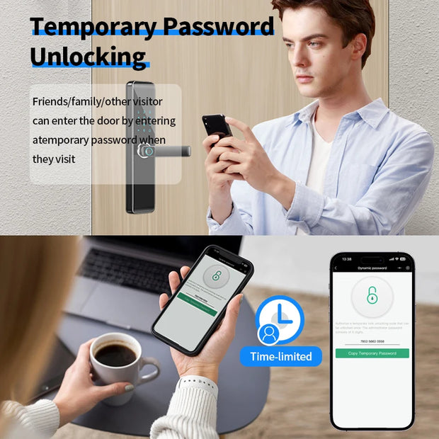 Classical Homelife Digital Electronic Smart Fingerprint Door Lock